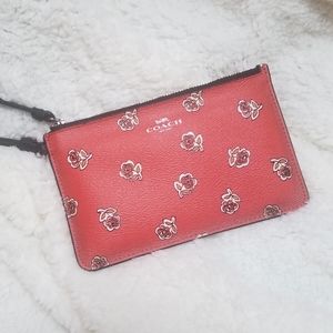 Coach small wristlet